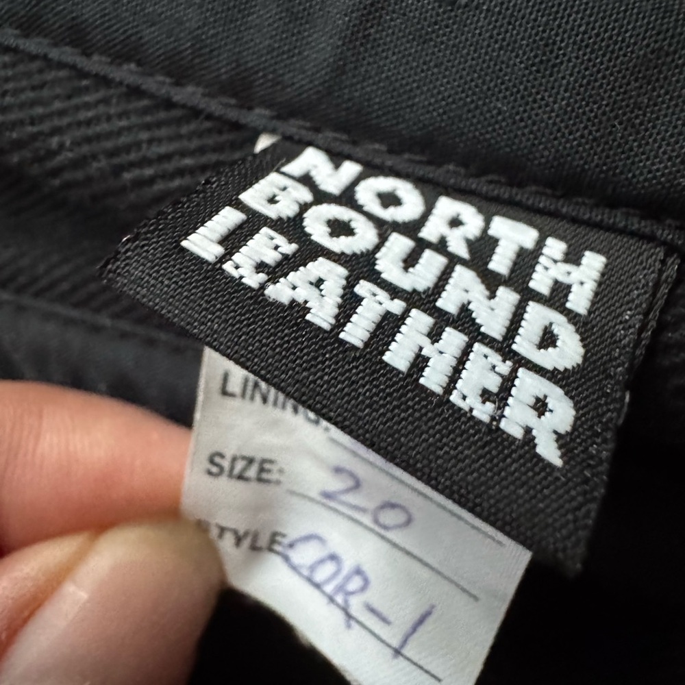 North Bound Leather under bust satin corset lace up